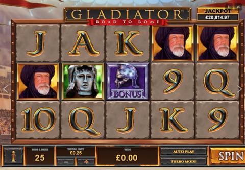 Online Casino «Tragamonedas Gladiator Road to Rome de Playtech»